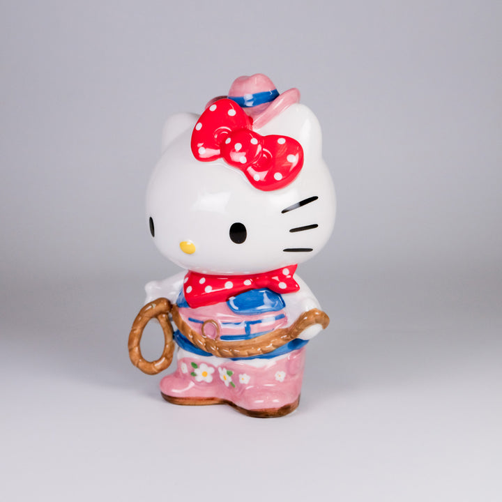 Hello Kitty Cowgirl Coin Bank