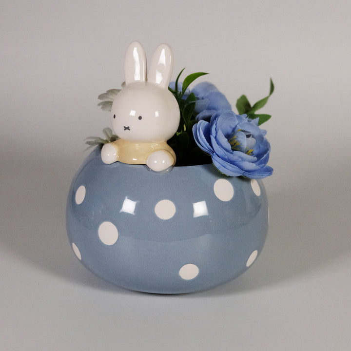 Miffy Peek-A-Bloom Blue Planter