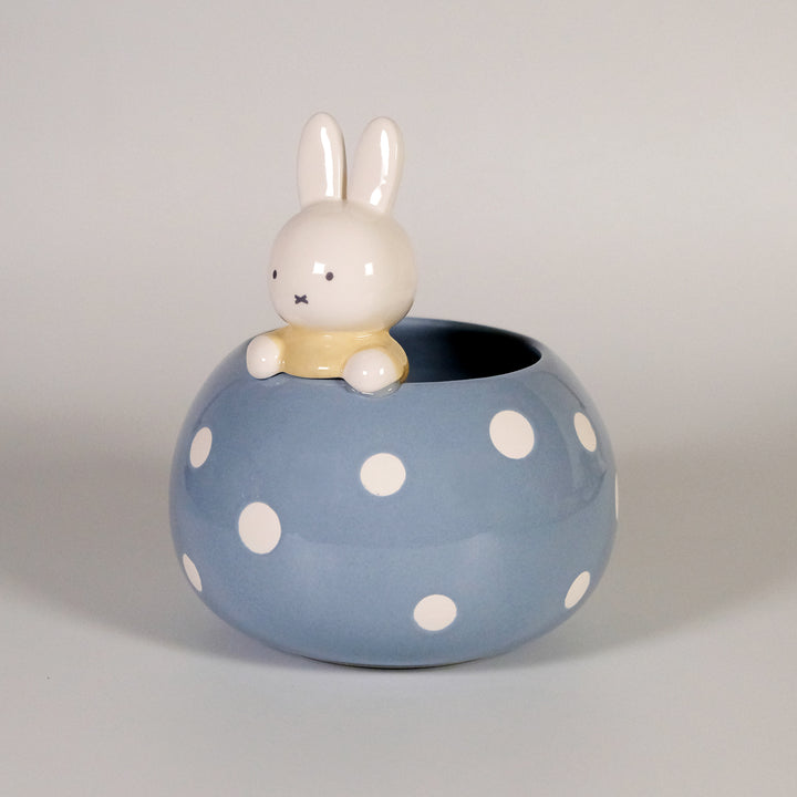 Miffy Peek-A-Bloom Blue Planter