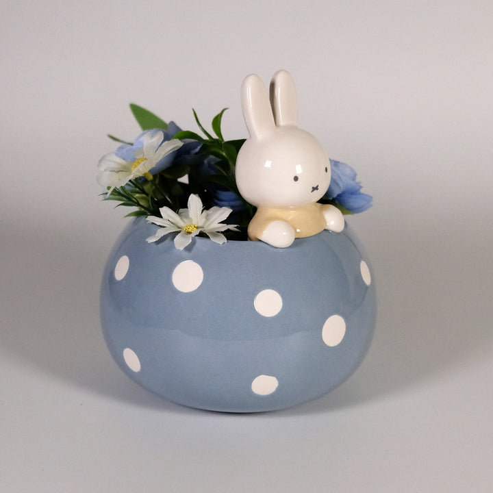 Miffy Peek-A-Bloom Blue Planter