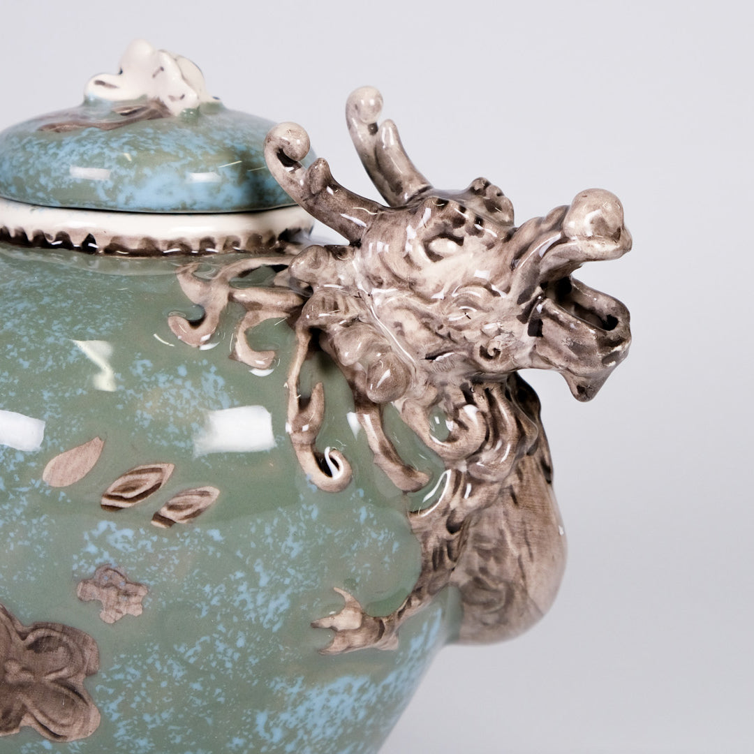 Clayworks Green Dragon Teapot