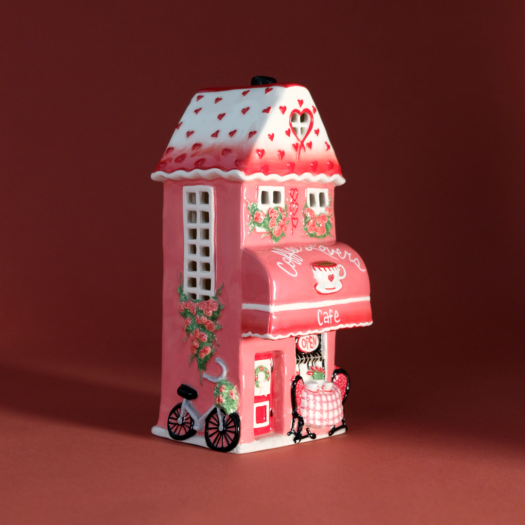 Valentine's Day Coffee Lovers Candle House