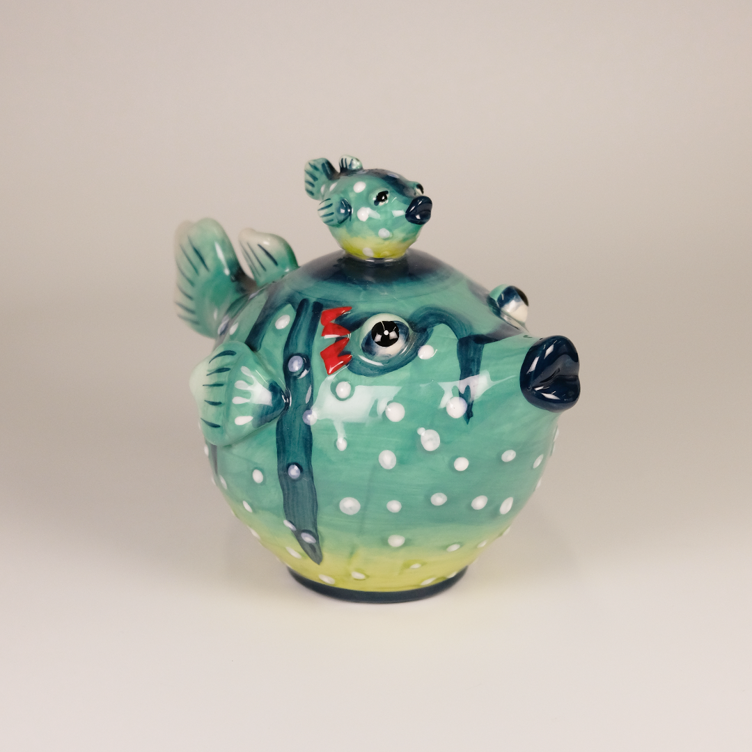 Puffer Fish Figurine