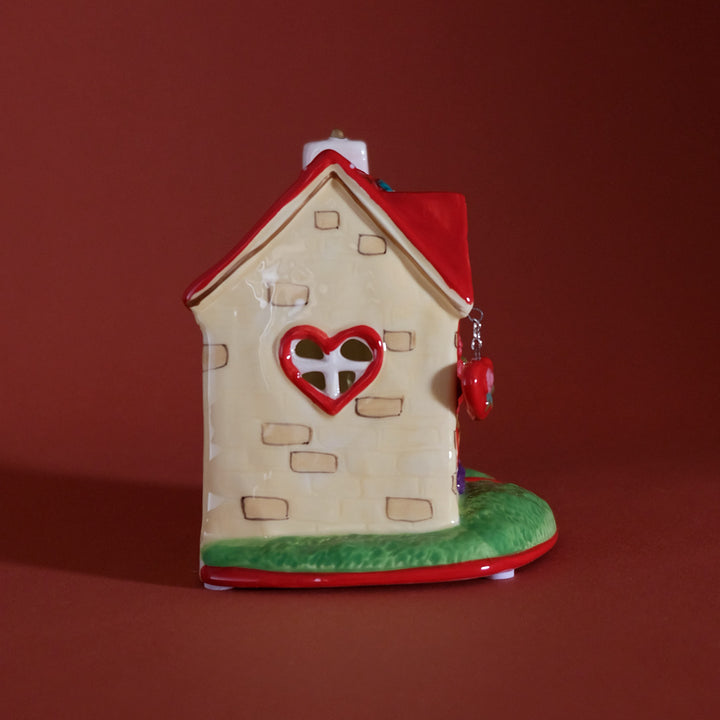 Red Rose Cottage Small Candle House