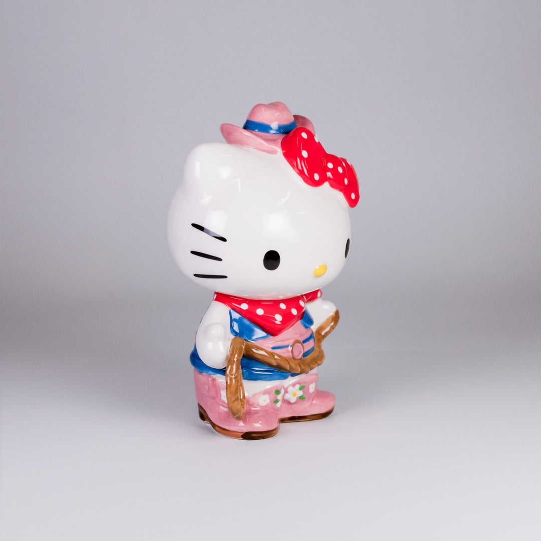 Hello Kitty Cowgirl Coin Bank