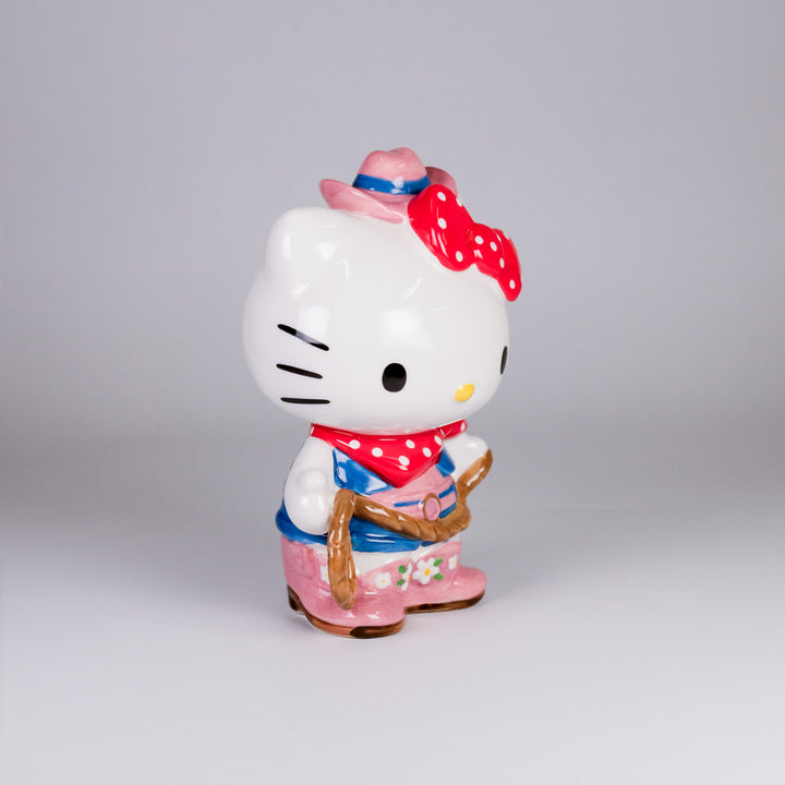 Hello Kitty Cowgirl Coin Bank