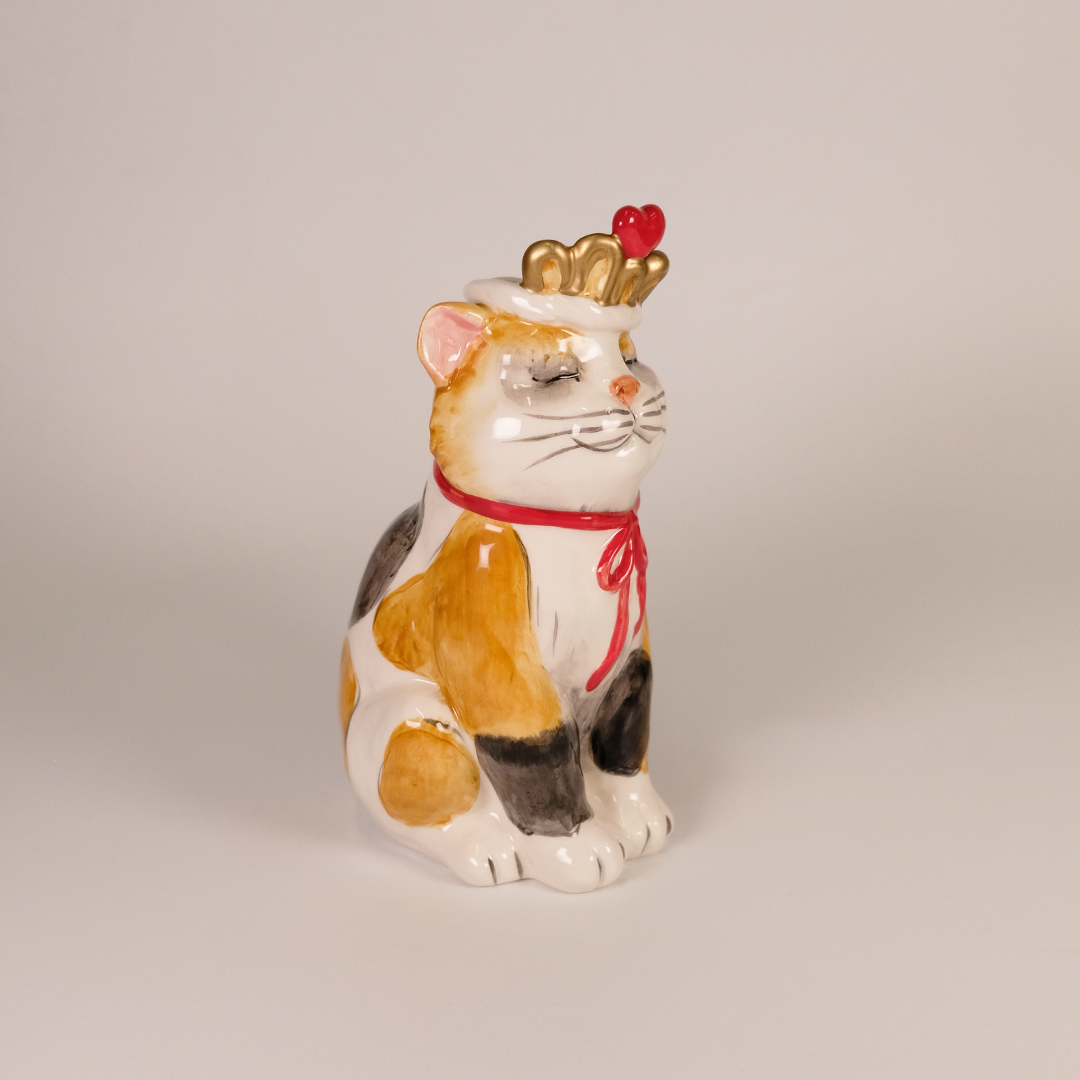 Princess Cat Figurine