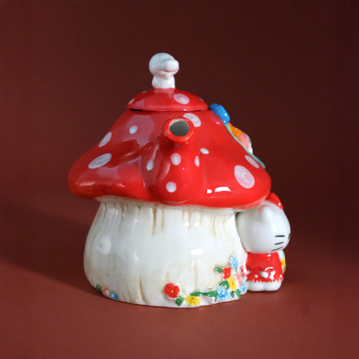 Hello Kitty and Friends Mushroom Teapot