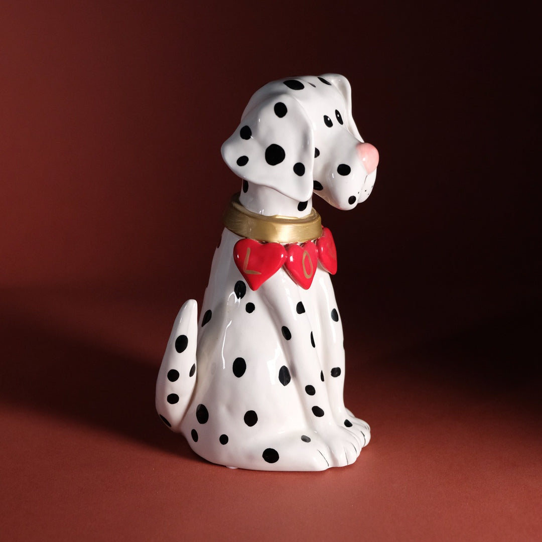 Clayworks Dalmatian Love Figurine