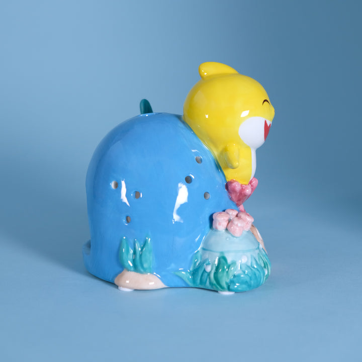 Baby Shark Coral Candle House