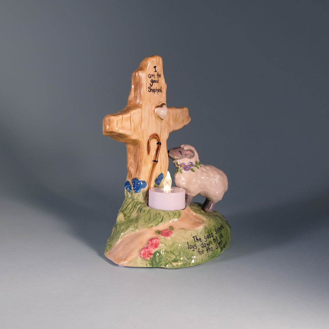 The Good Shepherd Tealight Holder