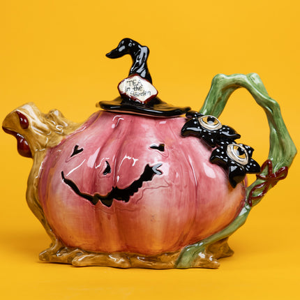 Pink Pumpkin Teapot