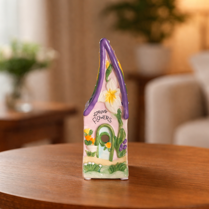 Spring Flowers Candle House