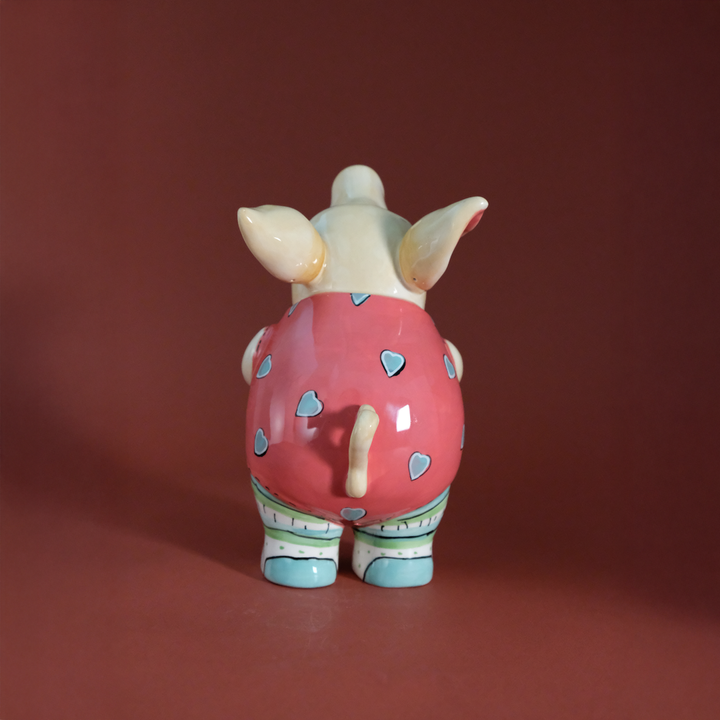 I Wuv You Piglet Figurine