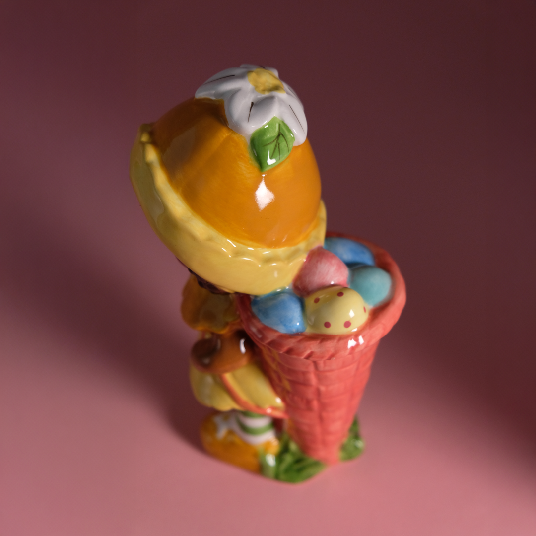 Orange Blossom Eggs for Days Figurine