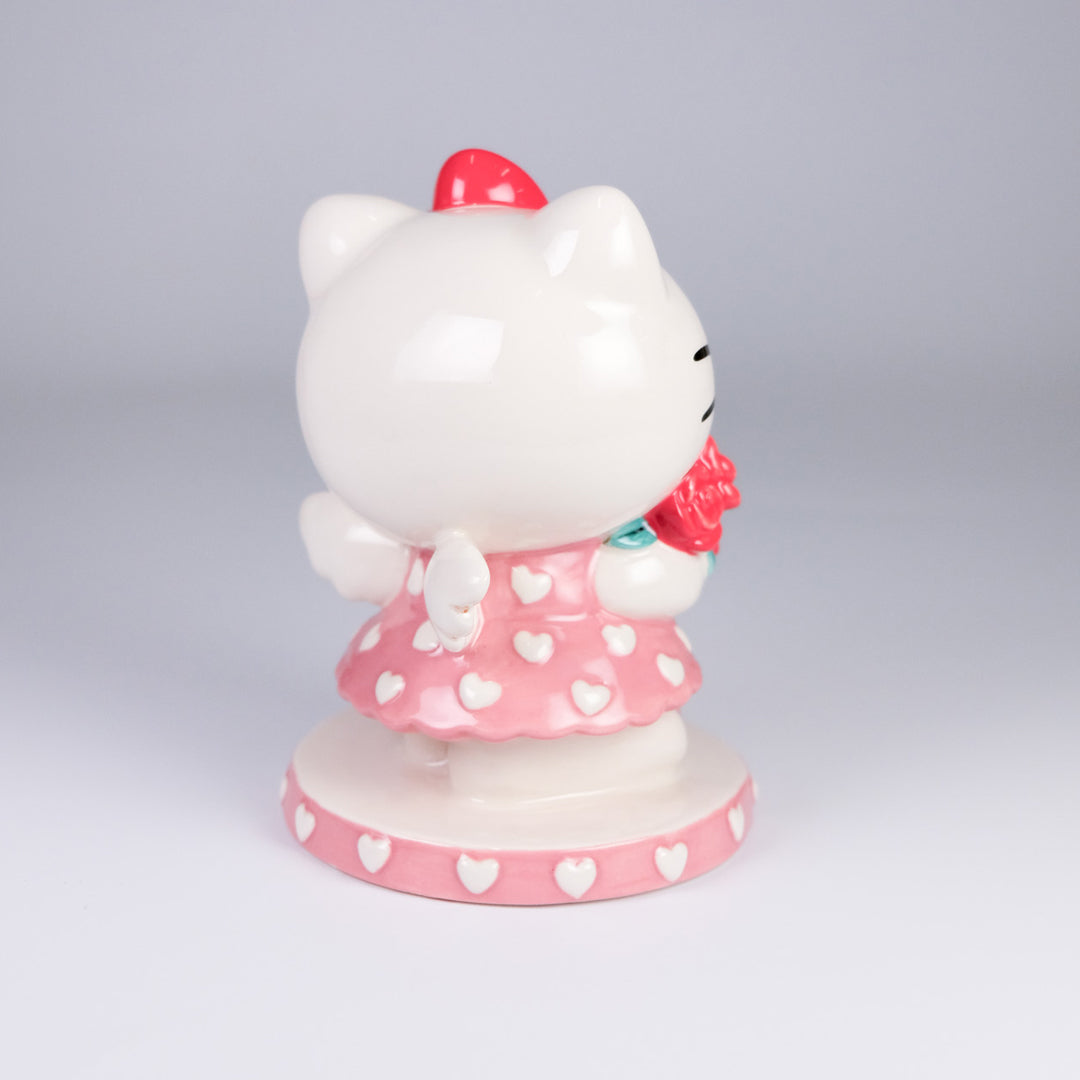 Hello Kitty Red Rose Bouquet Figurine