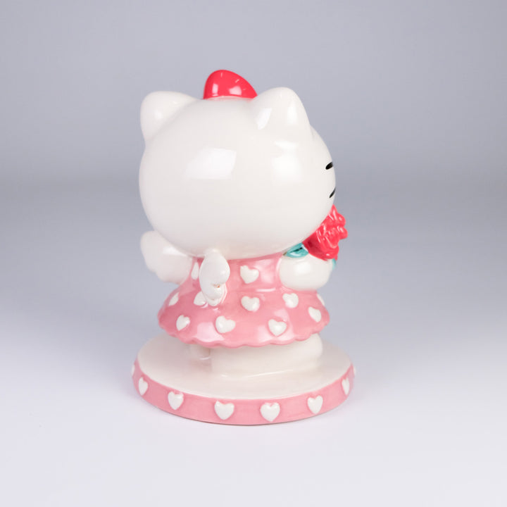 Hello Kitty Red Rose Bouquet Figurine