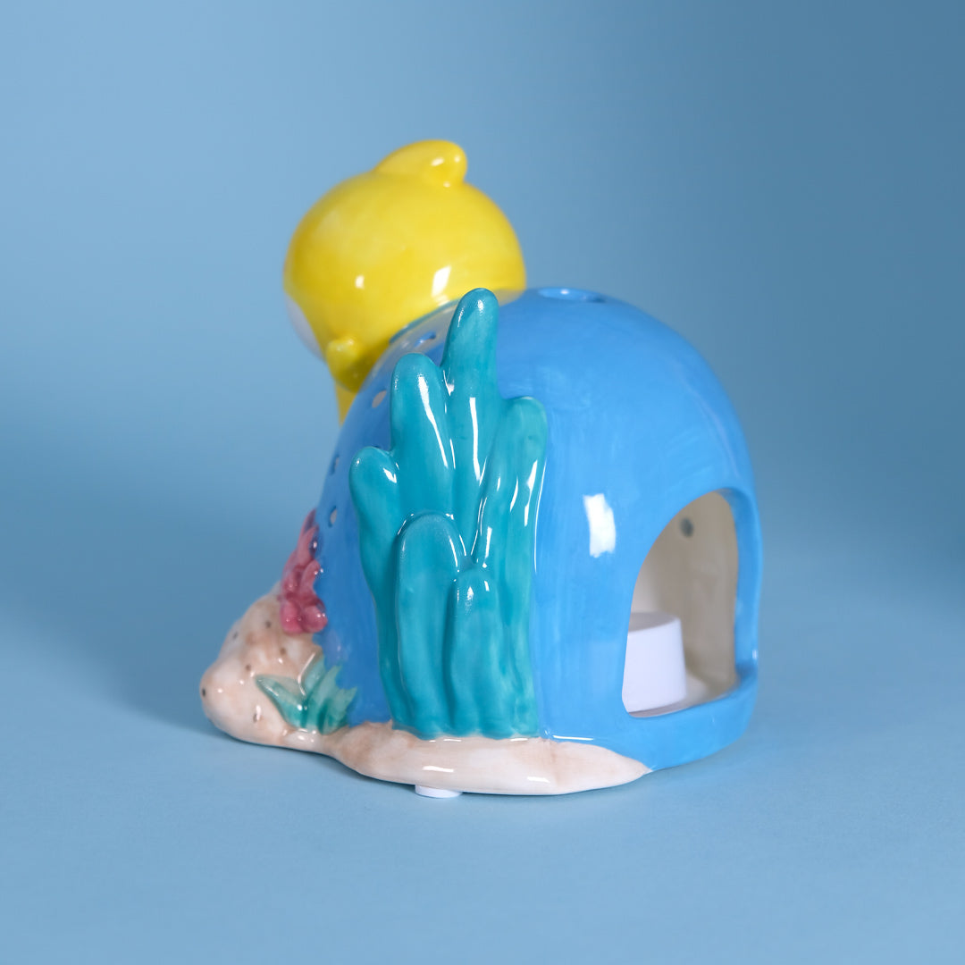 Baby Shark Coral Candle House