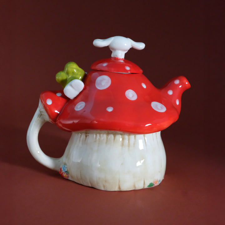 Hello Kitty and Friends Mushroom Teapot