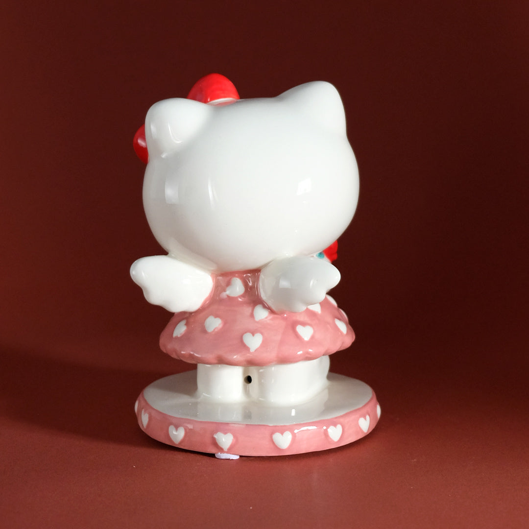 Hello Kitty Red Rose Bouquet Figurine