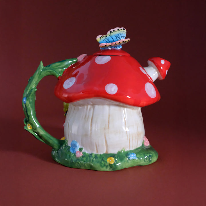 Hello Kitty and Friends Mushroom House Teapot