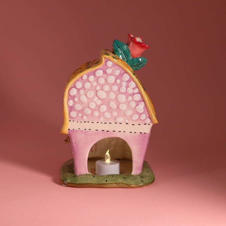 Clayworks Easter Bunny Headquarters Candle House
