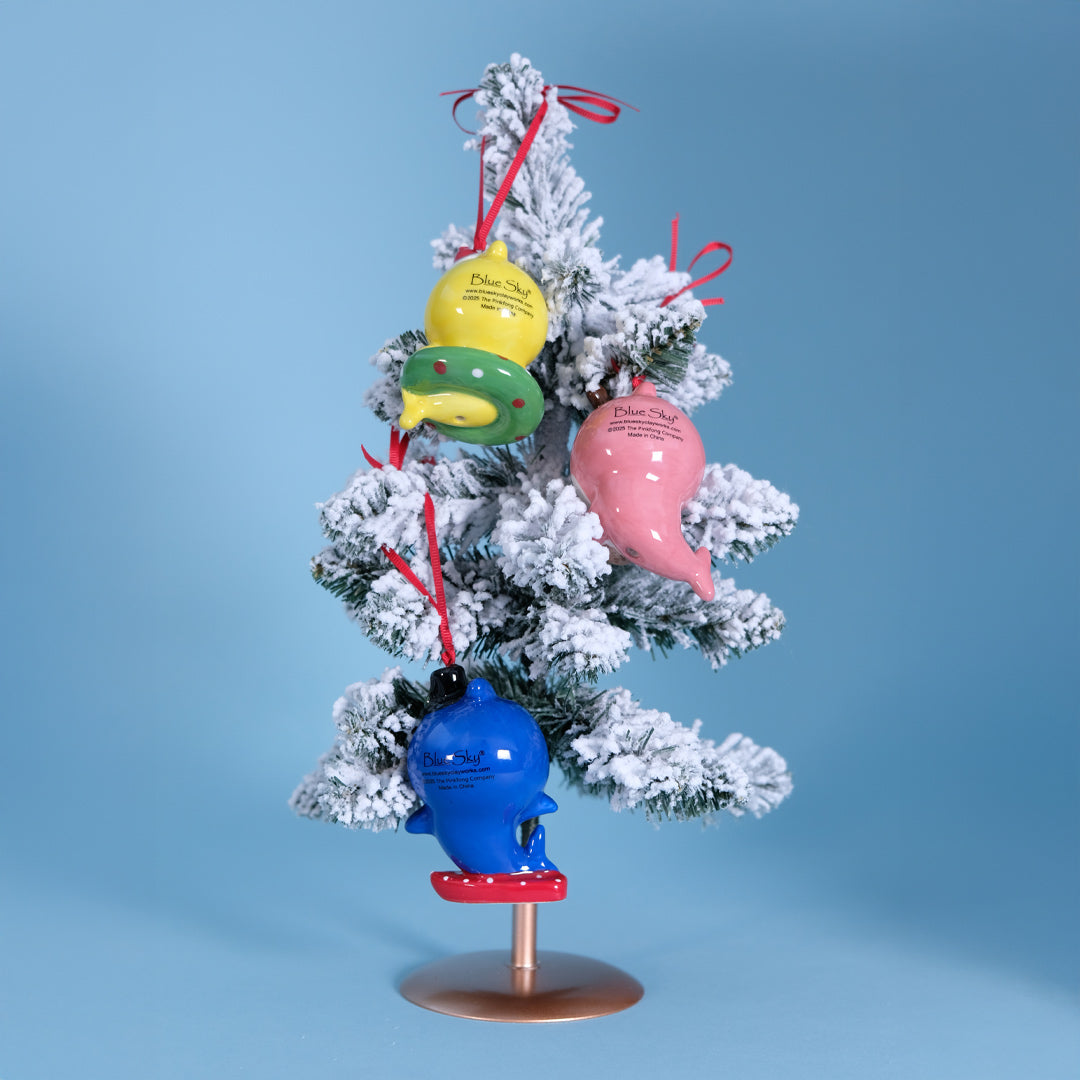 Winter Fun Ornaments Set of 3