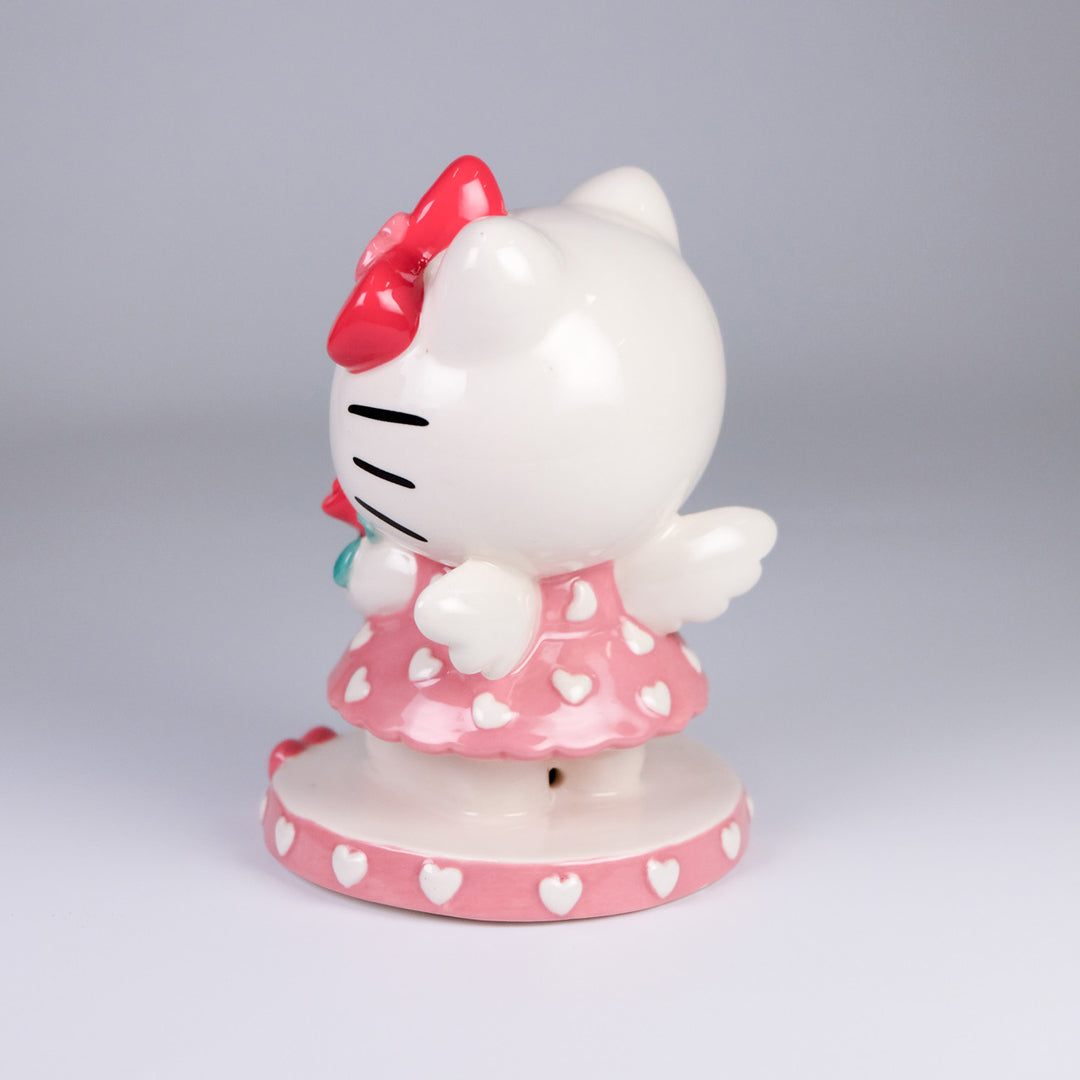 Hello Kitty Red Rose Bouquet Figurine