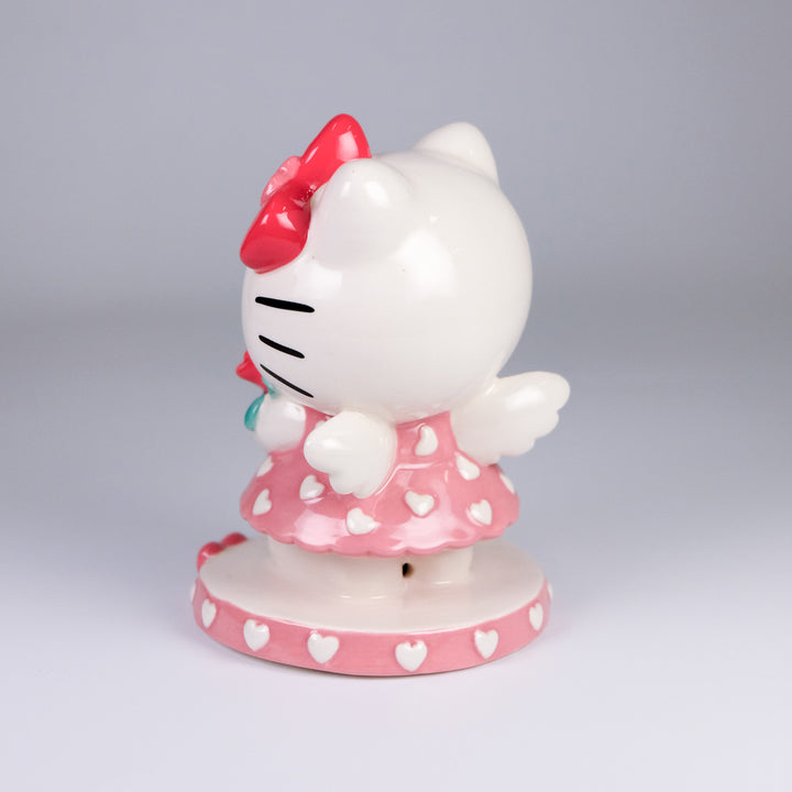 Hello Kitty Red Rose Bouquet Figurine