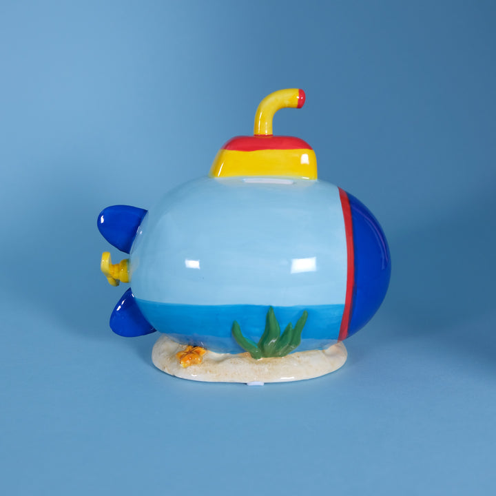 Baby Shark Submarine Cruising Piggy Bank