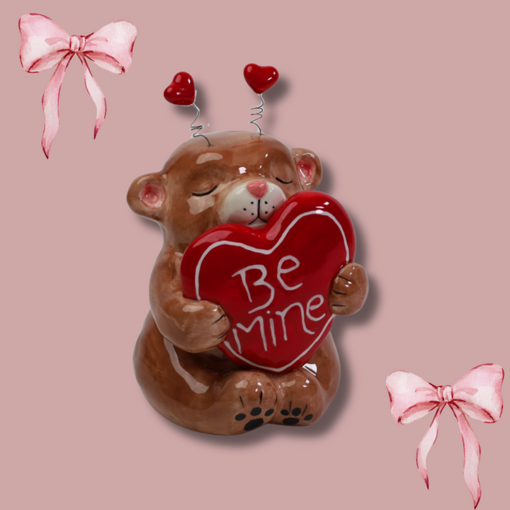 BEAR BE MINE FIGURINE