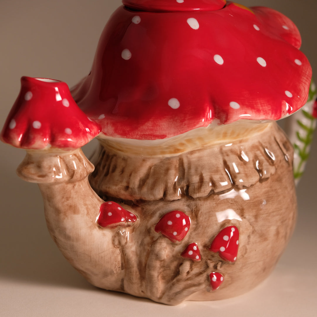 Blue Sky Clayworks Mushroom Teapot - Thumbnail 2