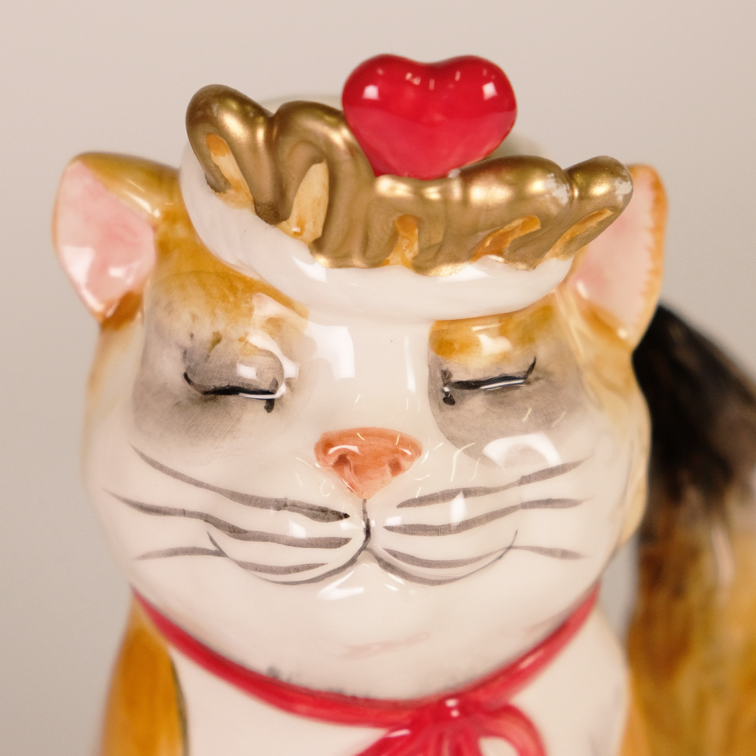 Princess Cat Figurine