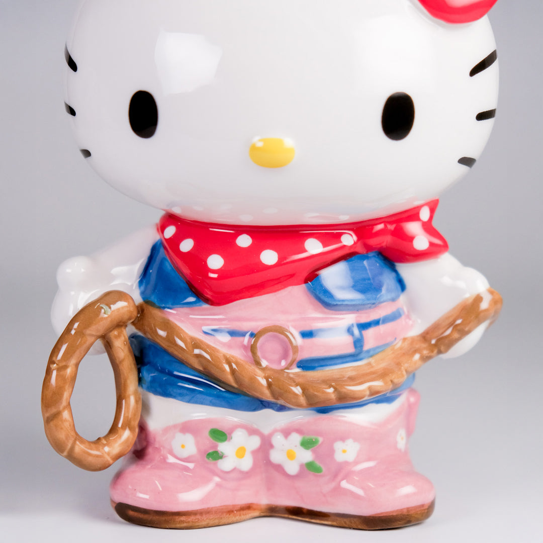 Hello Kitty Cowgirl Coin Bank