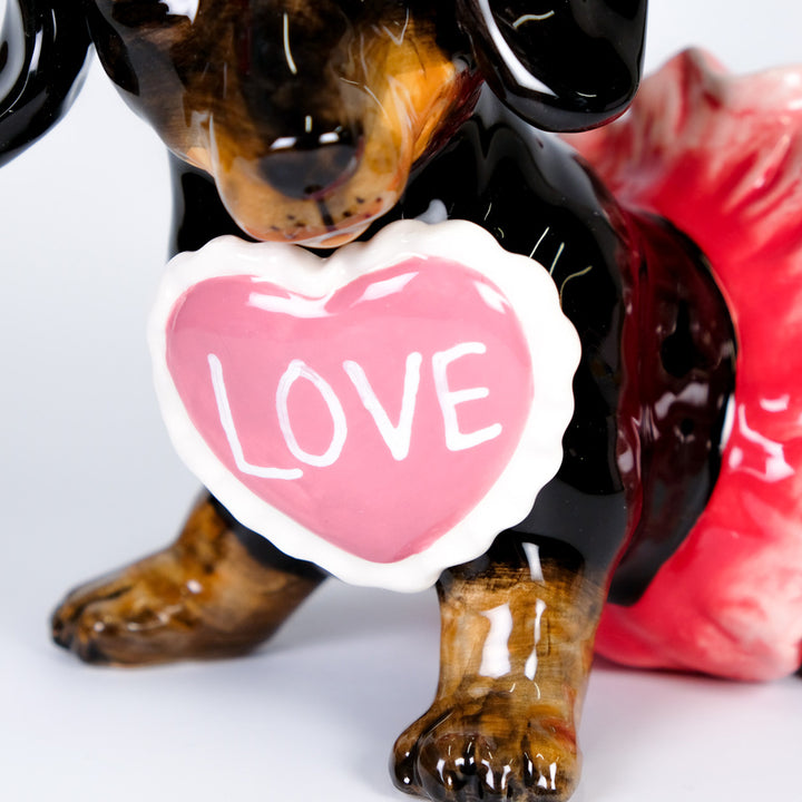 Love Dog Figurine