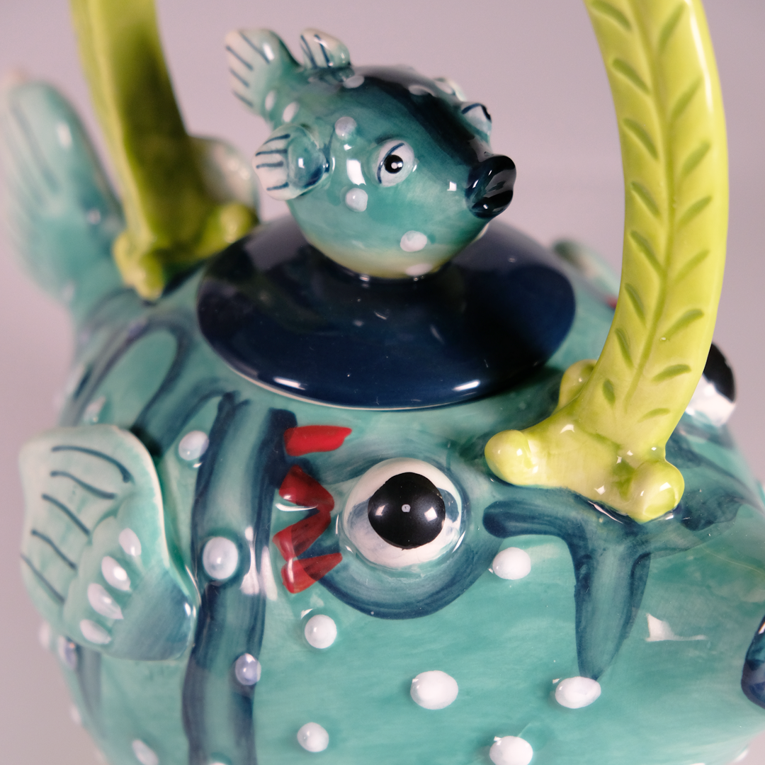 Puffer Fish Teapot