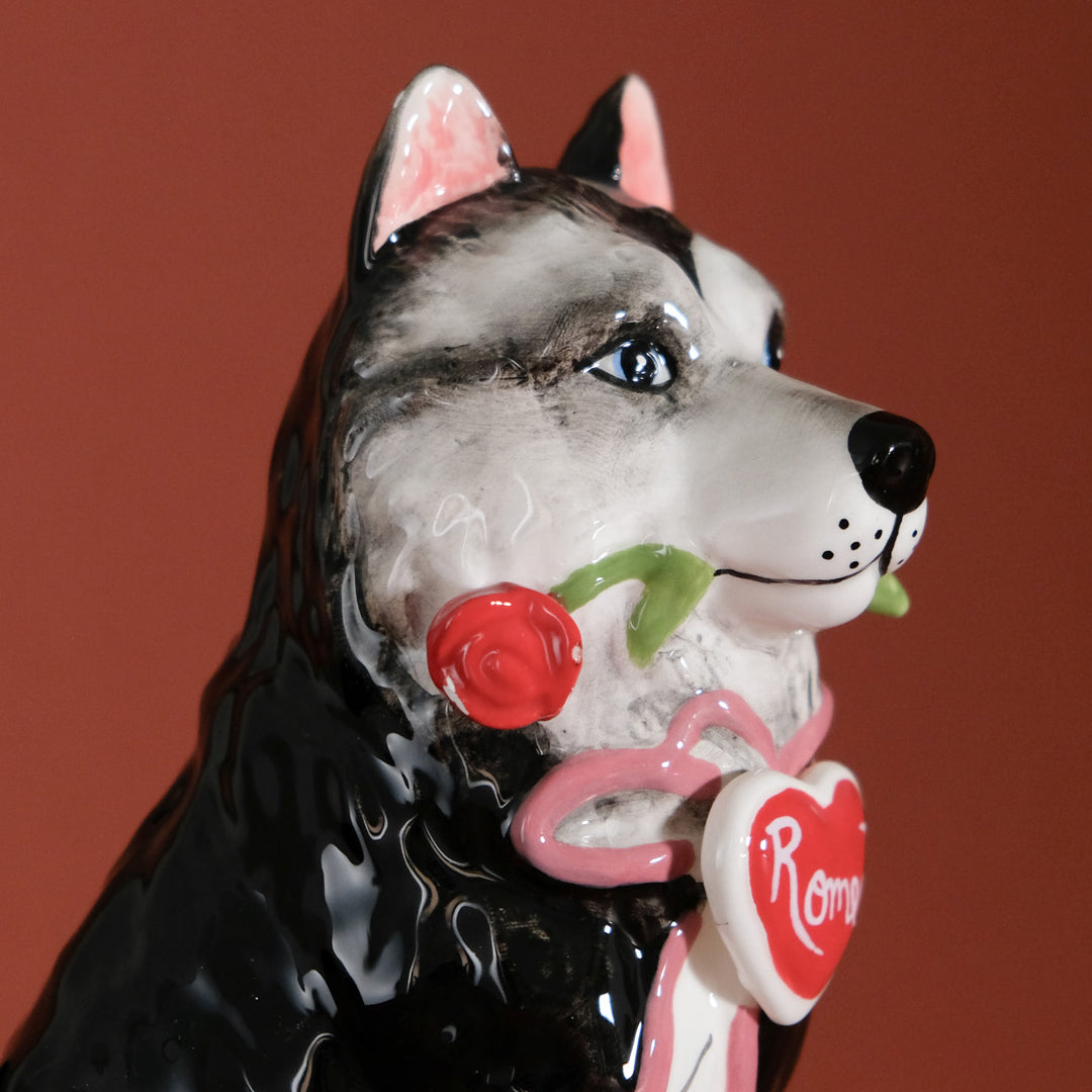 Romeo Dog Figurine