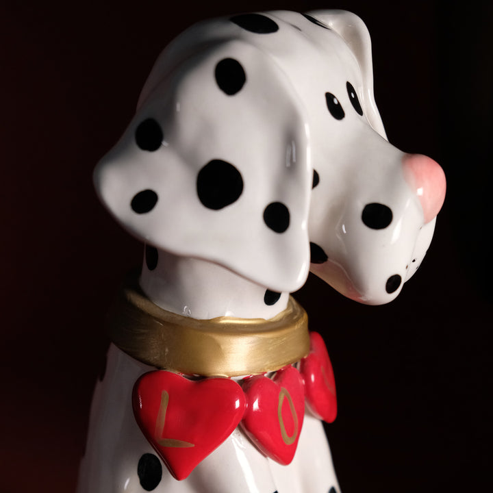 Clayworks Dalmatian Love Figurine