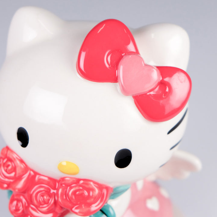 Hello Kitty Red Rose Bouquet Figurine