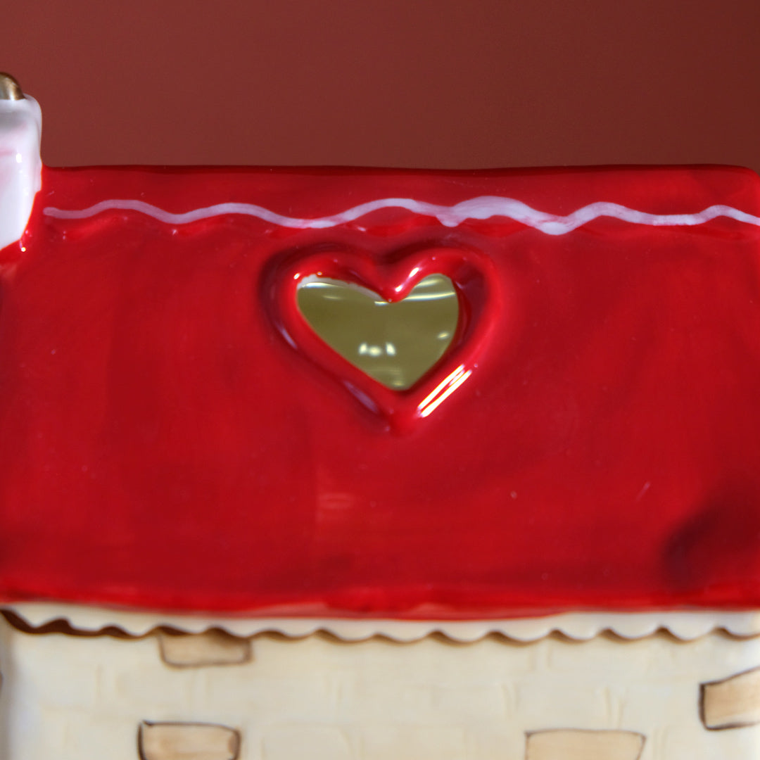 Red Rose Cottage Small Candle House