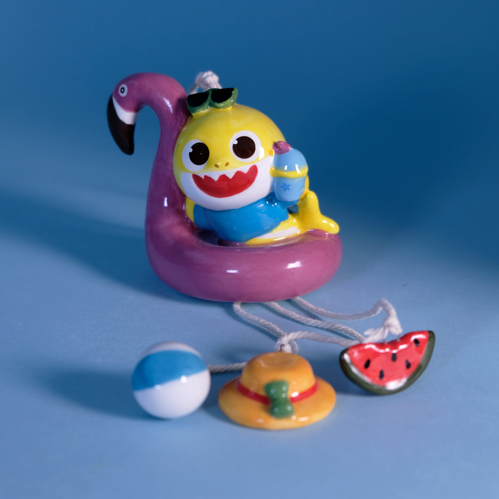 Baby Shark Pool Side Relaxing Wind Chime