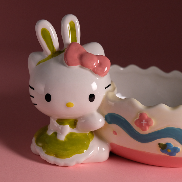 Hello Kitty Bunny Egg Candy Bowl - Easter Dress