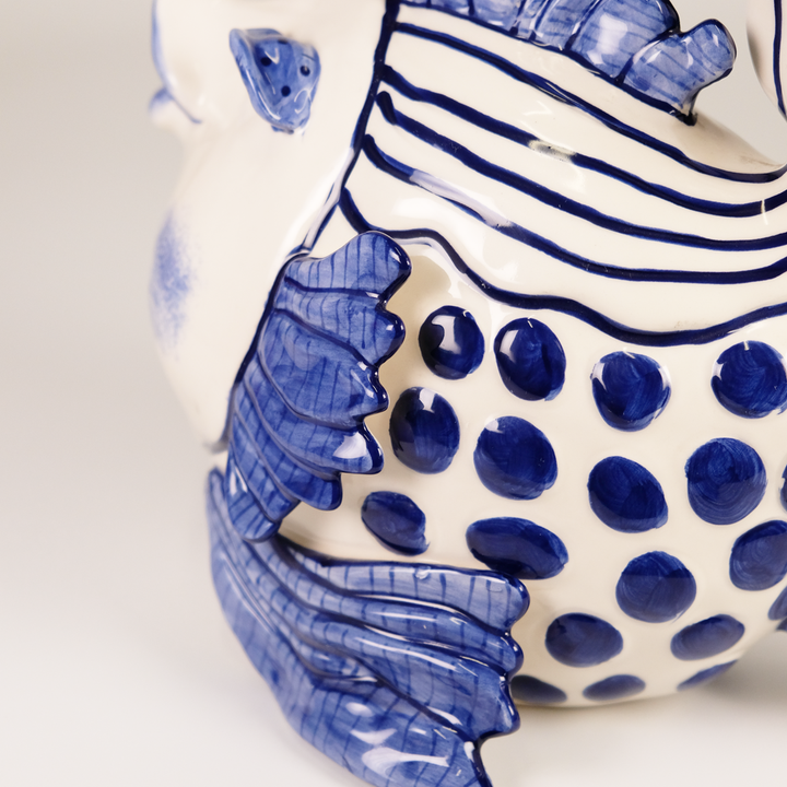 Delft Fish Figurine