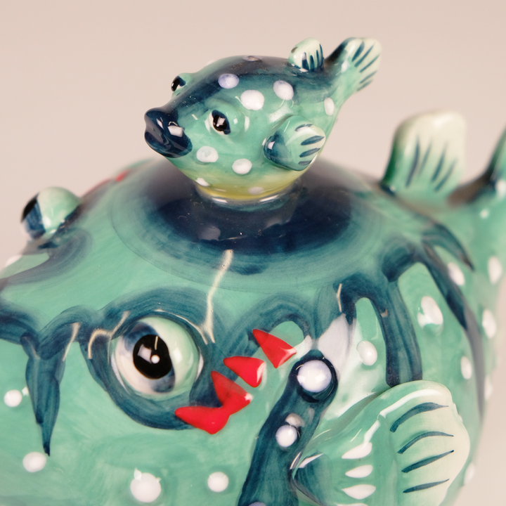 Puffer Fish Figurine