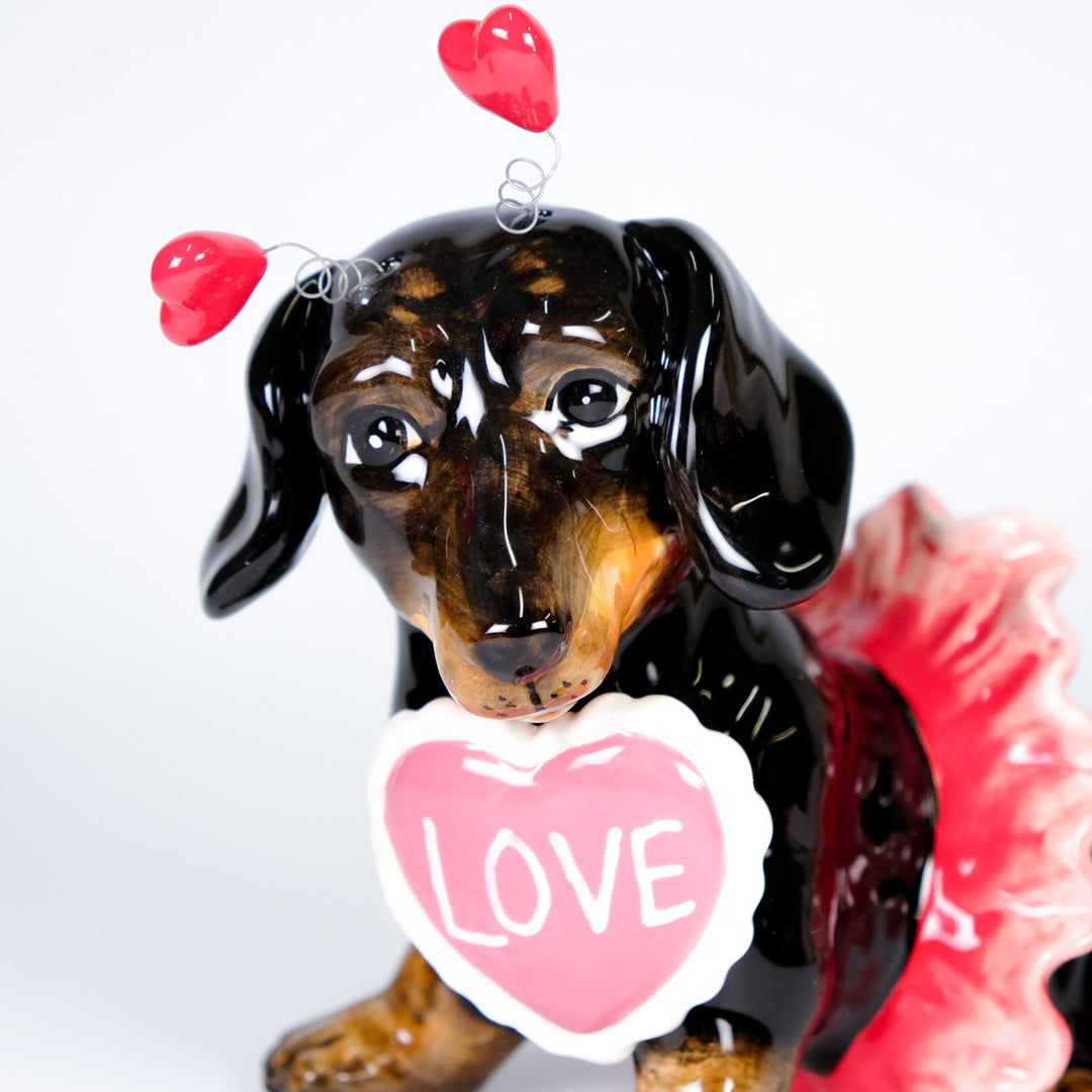 Love Dog Figurine