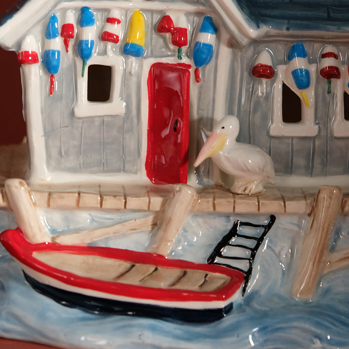 Nautical Boat Shop Candle House