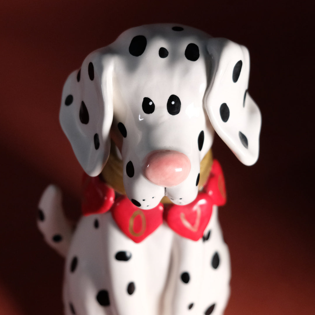 Clayworks Dalmatian Love Figurine
