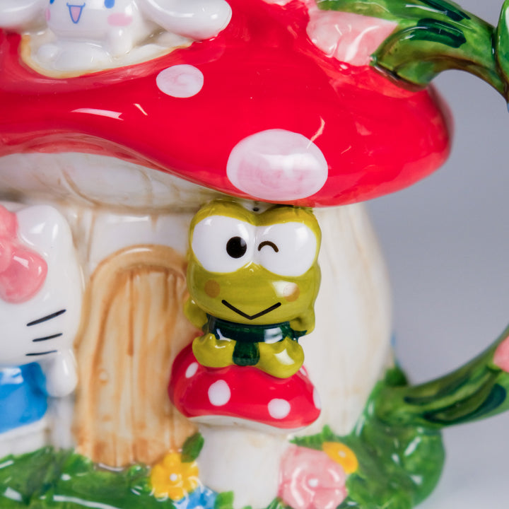 Hello Kitty and Friends Mushroom House Teapot