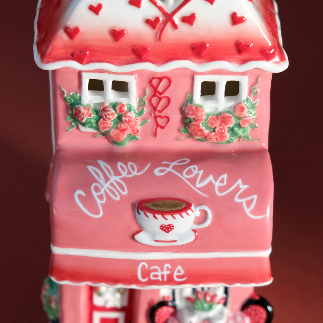 Valentine's Day Coffee Lovers Candle House