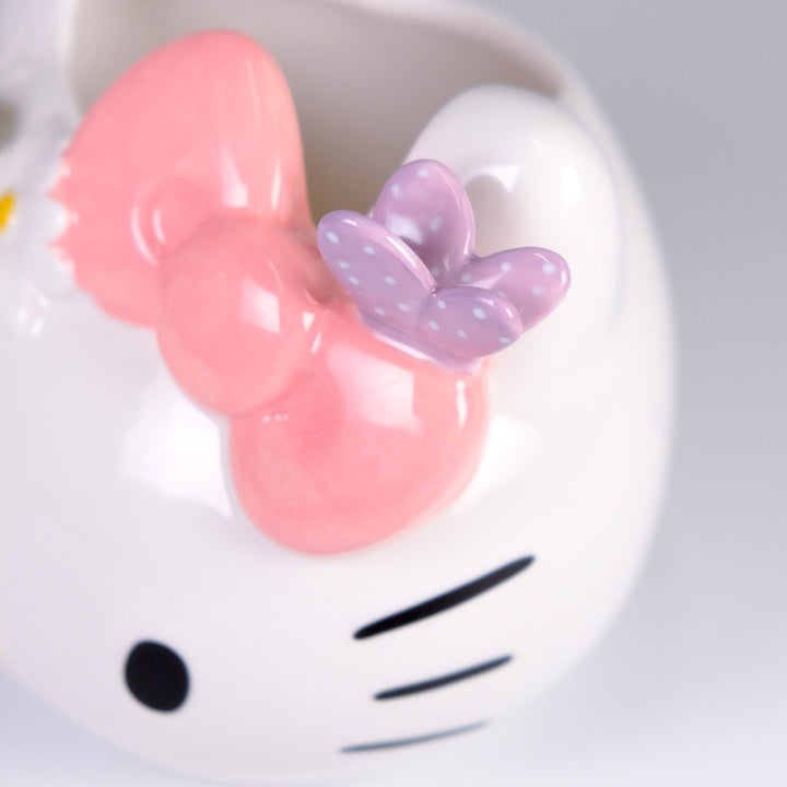 Hello Kitty Butterfly Figural Planter